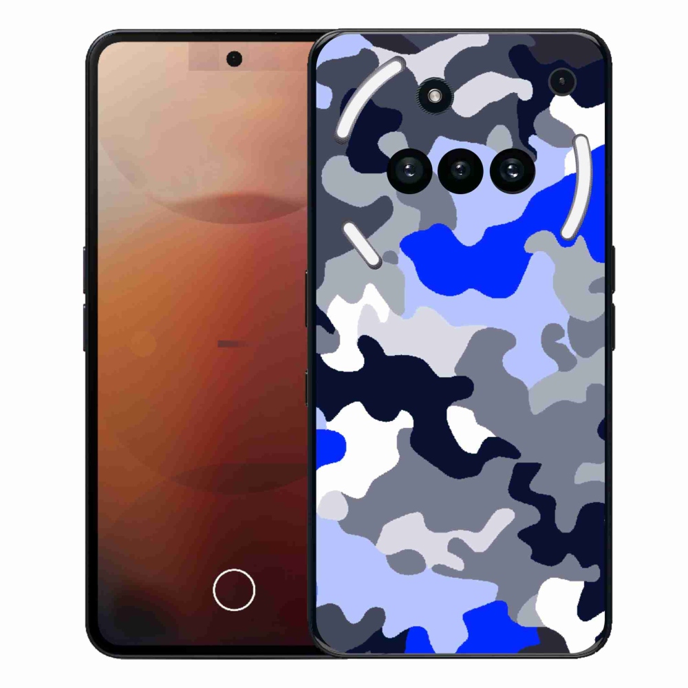 Gélový kryt mmCase na Nothing Phone (3a) - maskáčový vzor 8