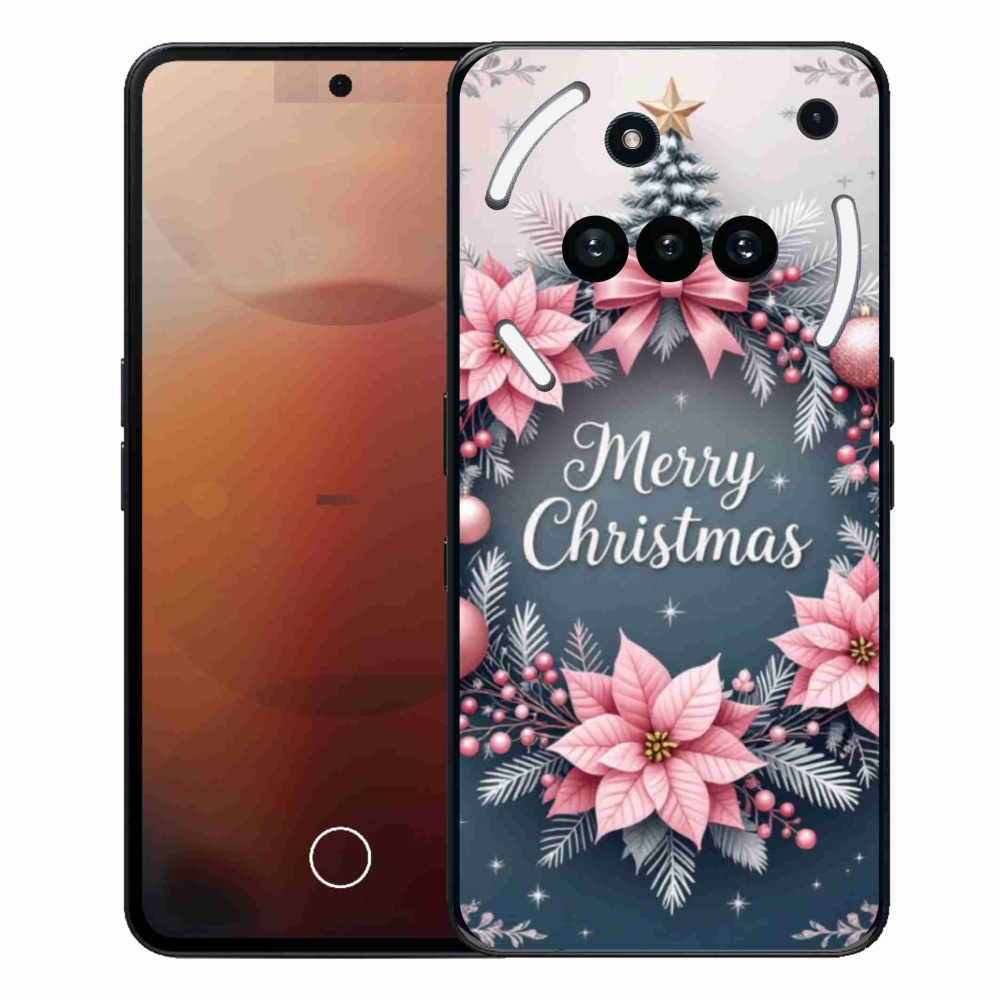 Gélový kryt mmCase na Nothing Phone (3a) - merry christmas