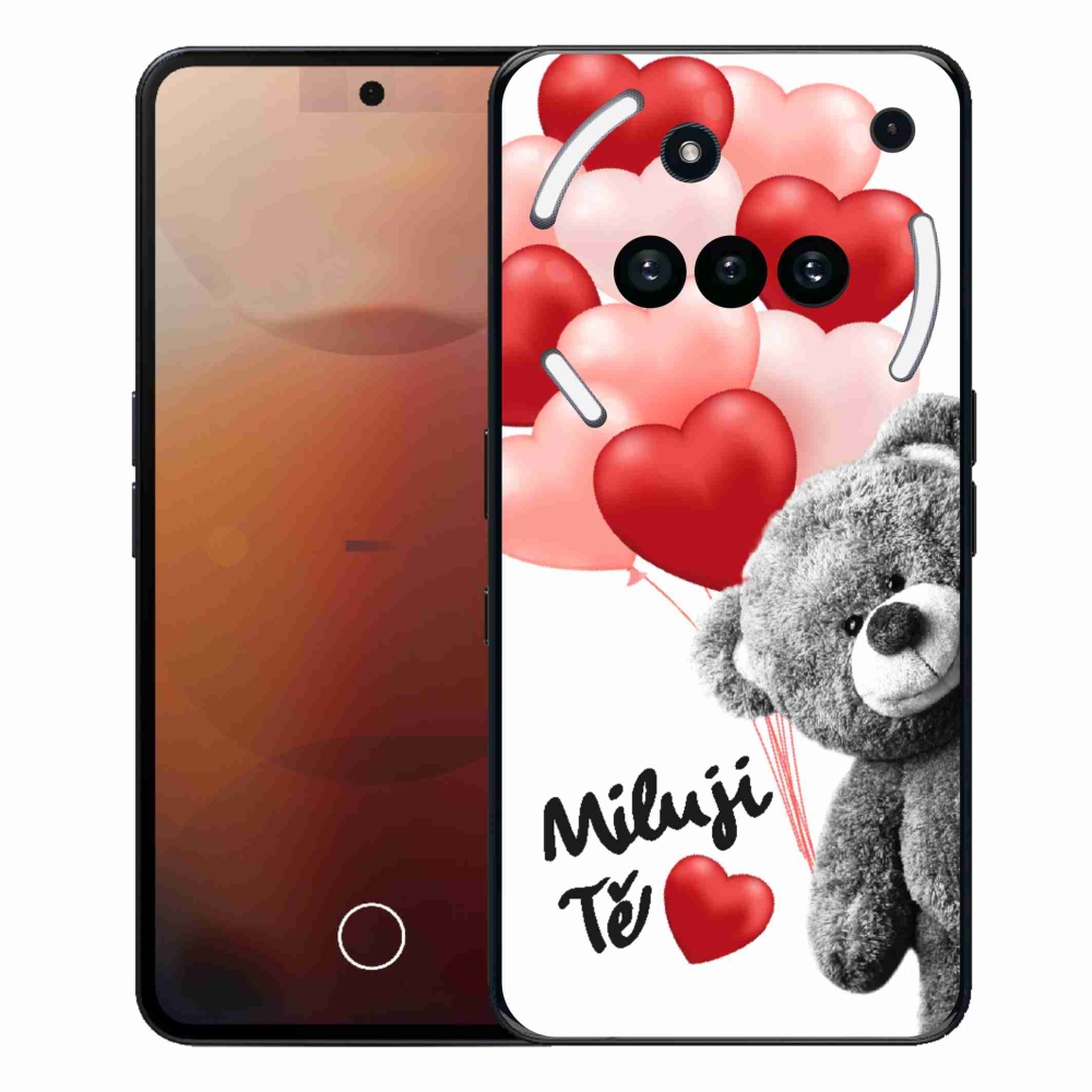 Gélový kryt mmCase na Nothing Phone (3a) - milujem Ťa