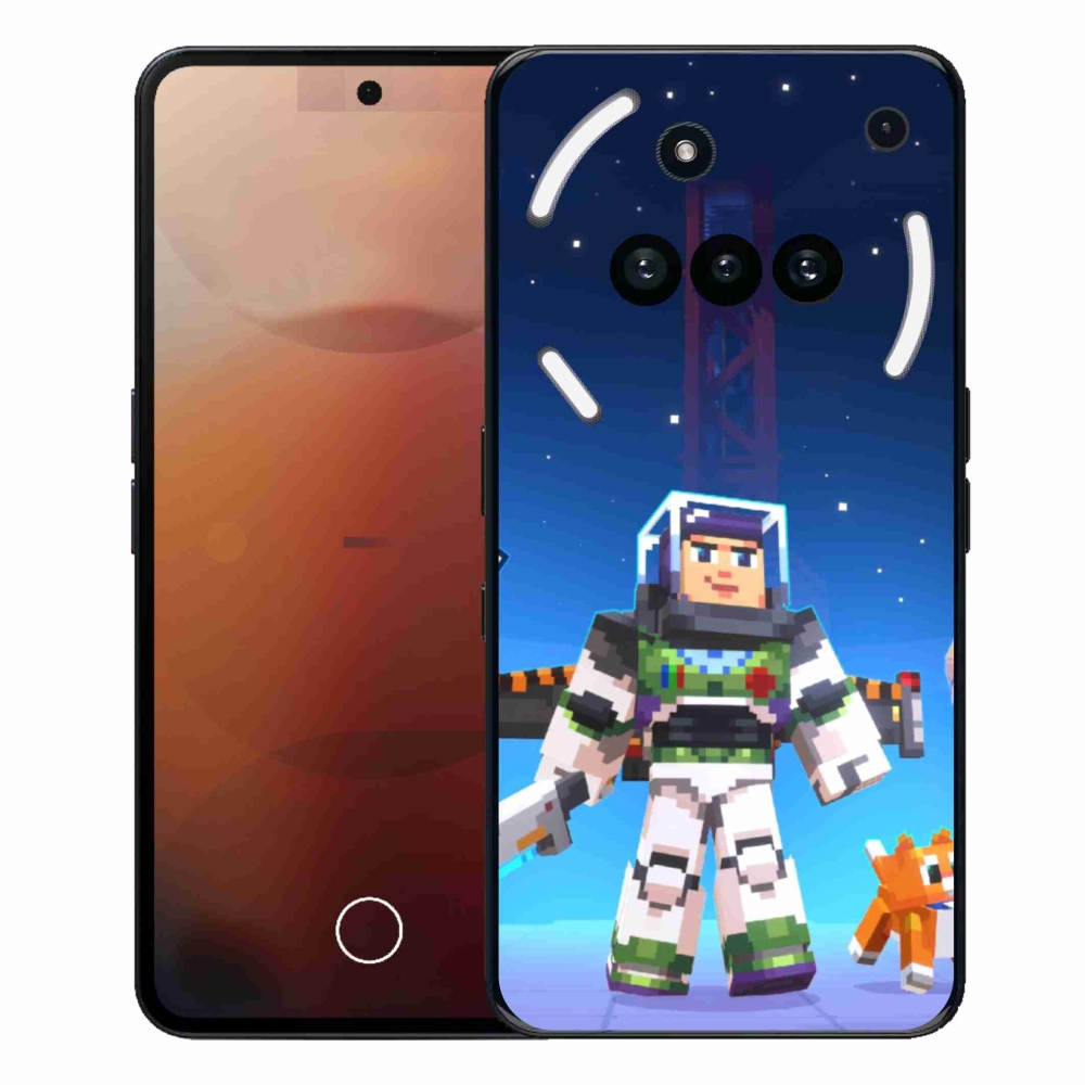 Gélový kryt mmCase na Nothing Phone (3a) - minecraft 2