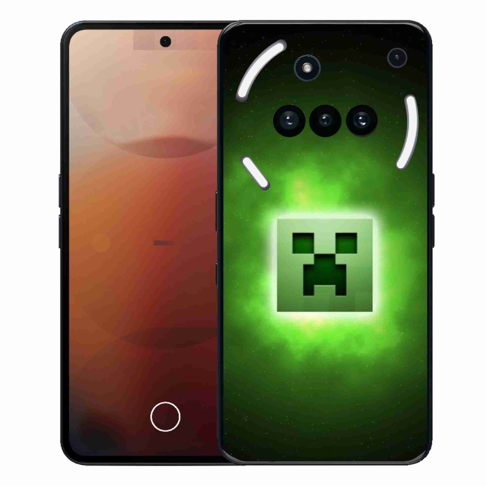 Gélový kryt mmCase na Nothing Phone (3a) - minecraft