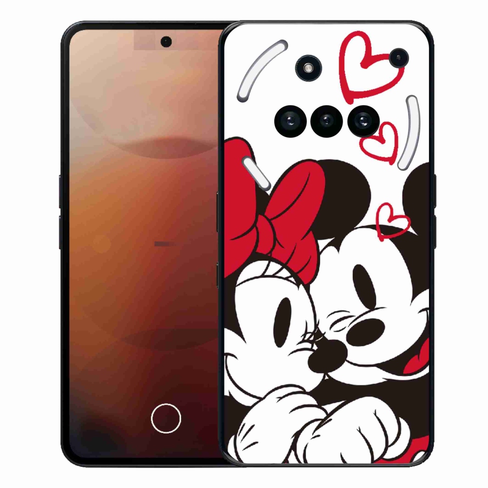 Gélový kryt mmCase na Nothing Phone (3a) - minnie a mickey