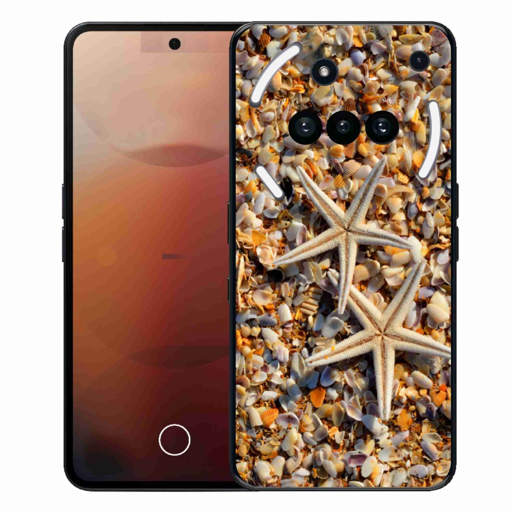 Gélový kryt mmCase na Nothing Phone (3a) - morské hviezdice