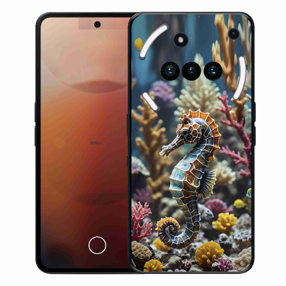 Gélový kryt mmCase na Nothing Phone (3a) - morský koník 2