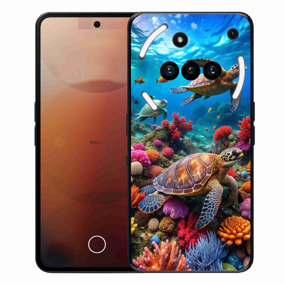 Gélový kryt mmCase na Nothing Phone (3a) - morský svet 2