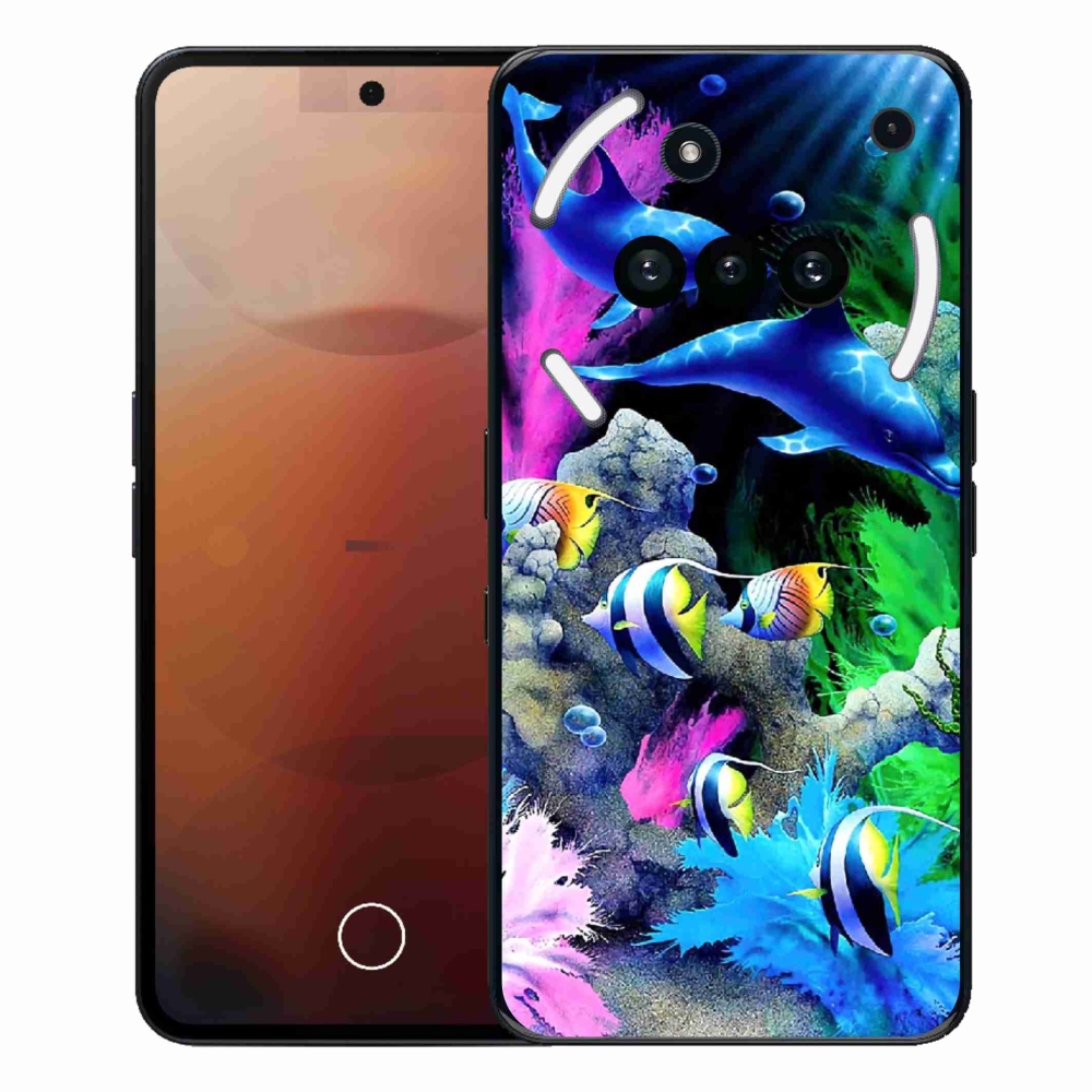 Gélový kryt mmCase na Nothing Phone (3a) - morský svet