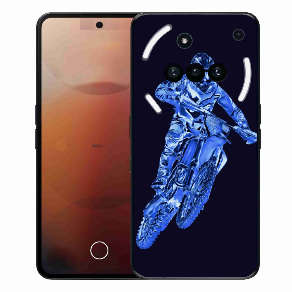 Gélový kryt mmCase na Nothing Phone (3a) - motocross 1