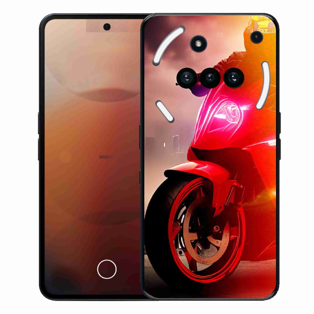 Gélový kryt mmCase na Nothing Phone (3a) - motorka