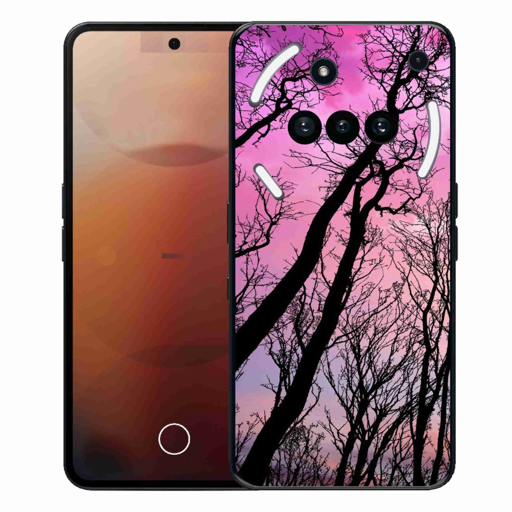 Gélový kryt mmCase na Nothing Phone (3a) - opadané stromy