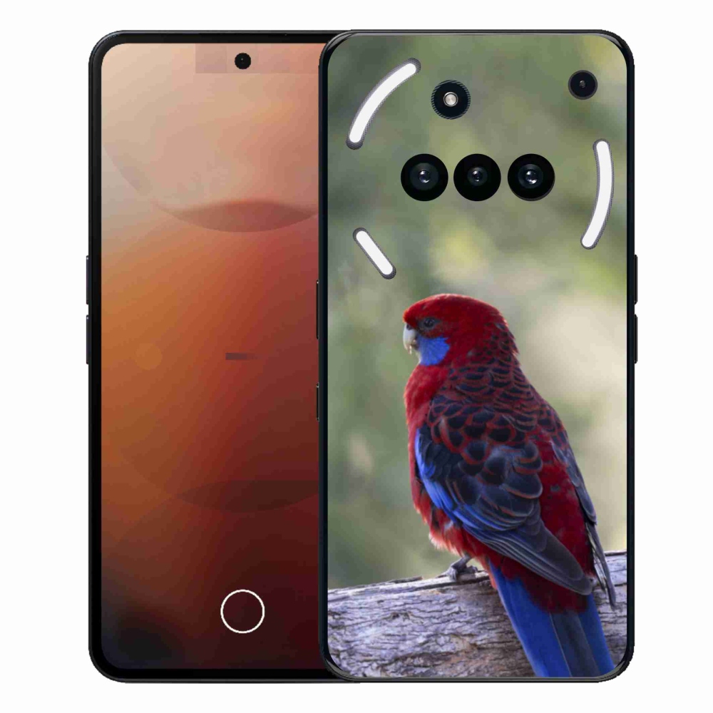 Gélový kryt mmCase na Nothing Phone (3a) - papagáj rosela