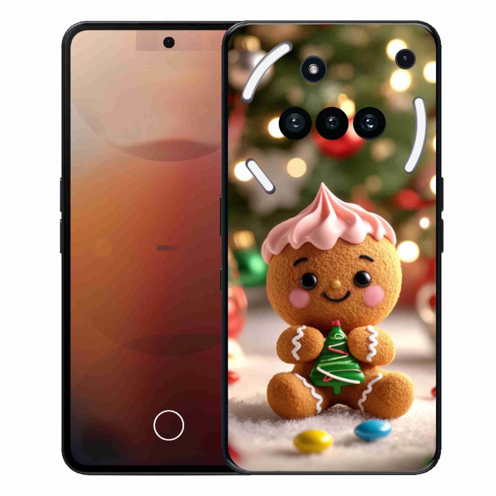 Gélový kryt mmCase na Nothing Phone (3a) - perníček