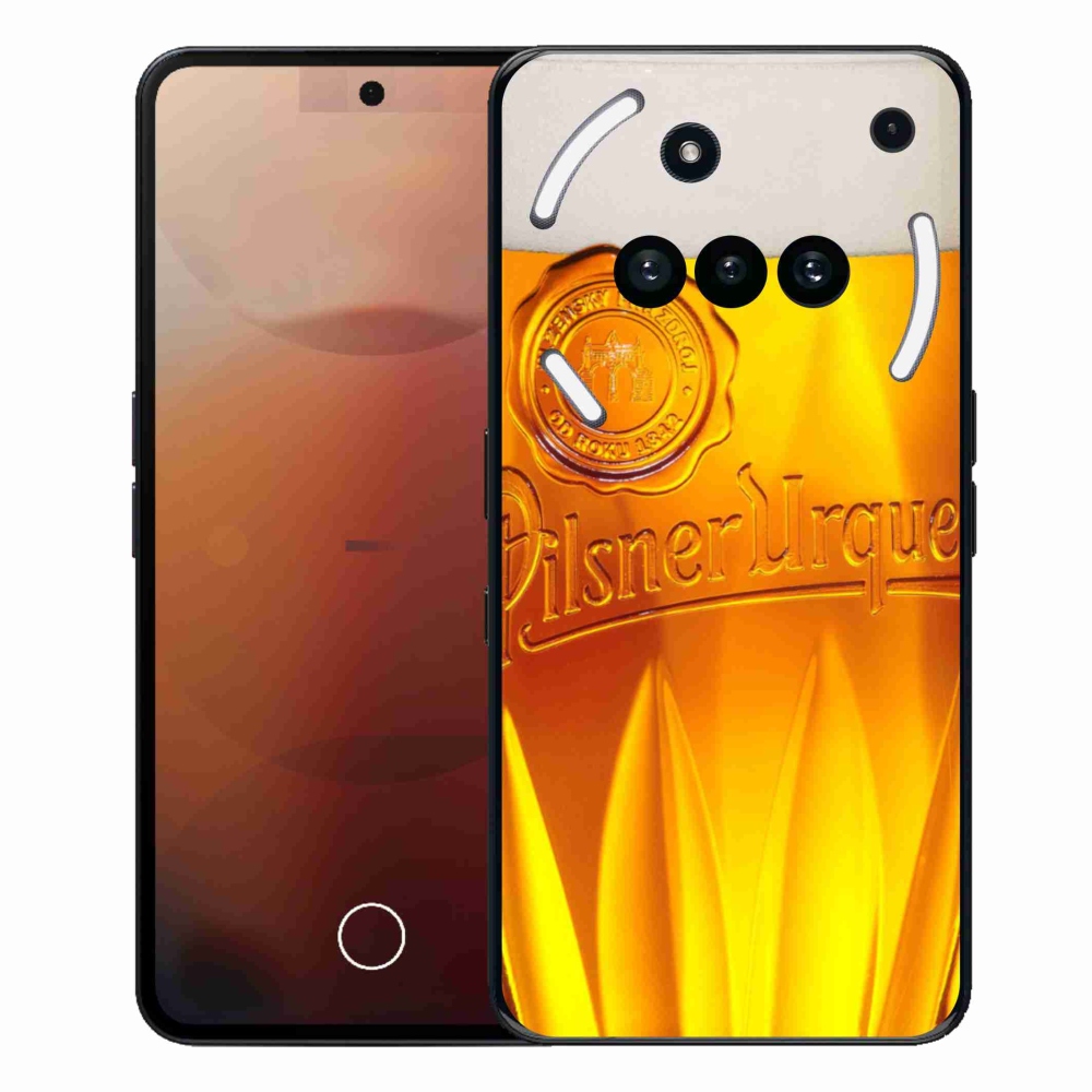 Gélový kryt mmCase na Nothing Phone (3a) - pivo