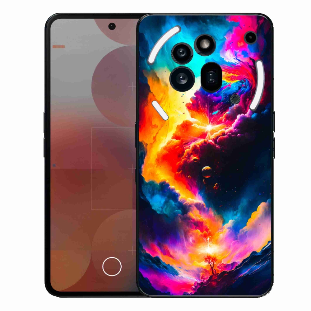 Gélový kryt mmCase na Nothing Phone (3a) Pre - abstraktný motív