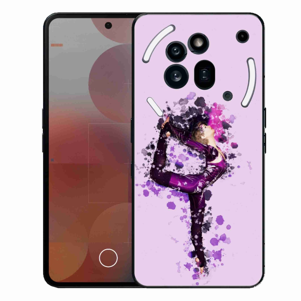 Gélový kryt mmCase na Nothing Phone (3a) Pro - baletka