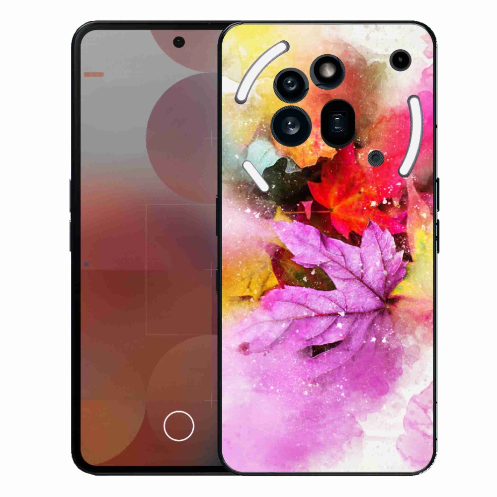 Gélový kryt mmCase na Nothing Phone (3a) Pre - farebné listy