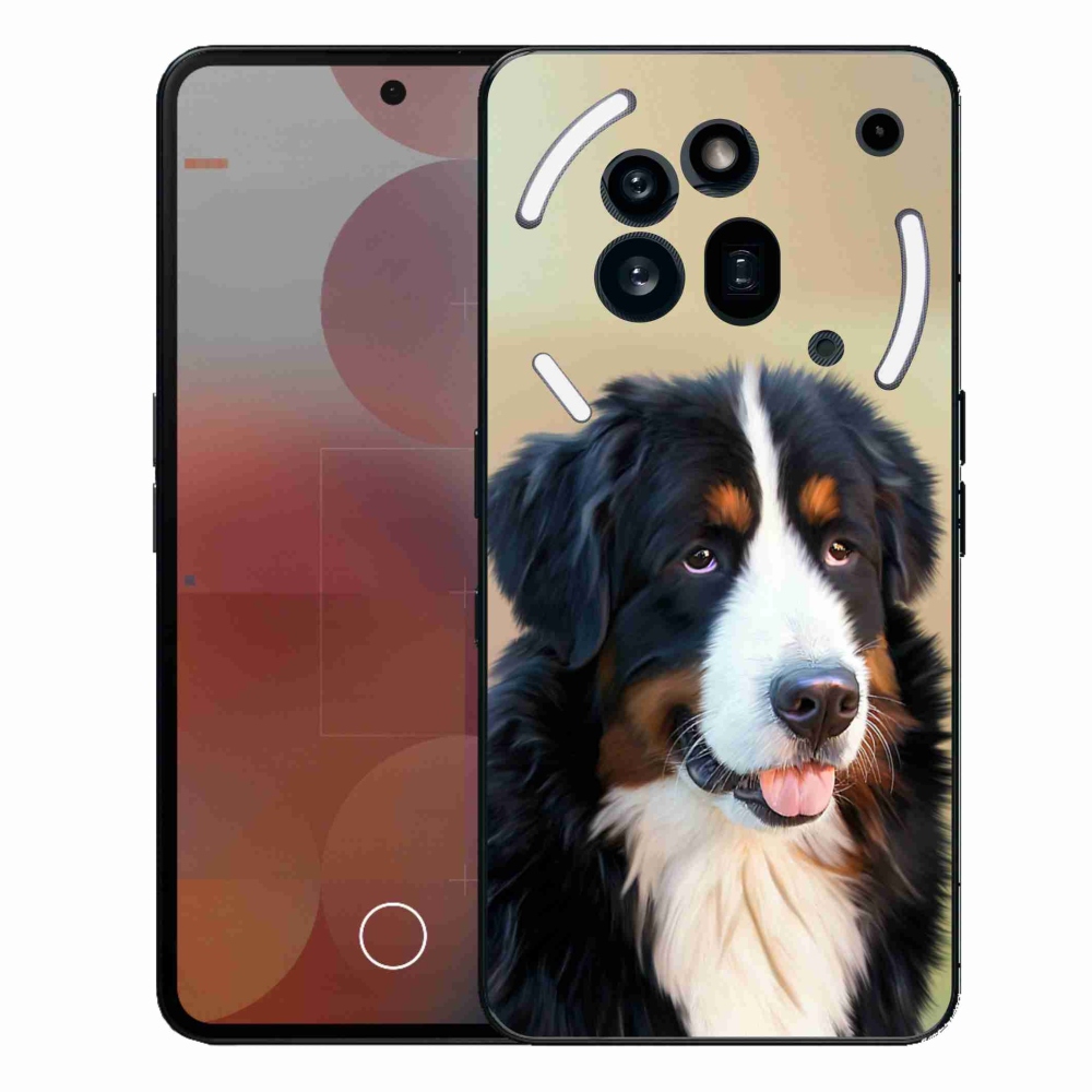 Gélový kryt mmCase na Nothing Phone (3a) Pro - bernský salašnícky pes