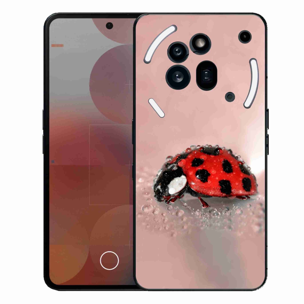 Gélový kryt mmCase na Nothing Phone (3a) Pro - lienka