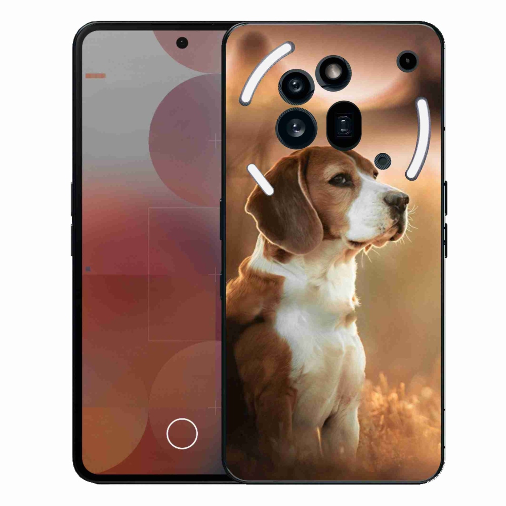 Gélový kryt mmCase na Nothing Phone (3a) Pro - bígl
