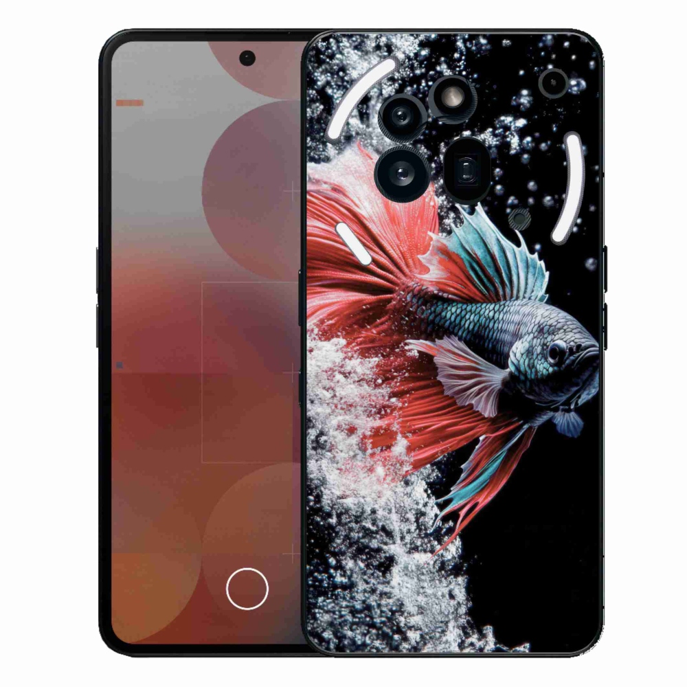 Gélový kryt mmCase na Nothing Phone (3a) Pro - bojovníčka pestrá