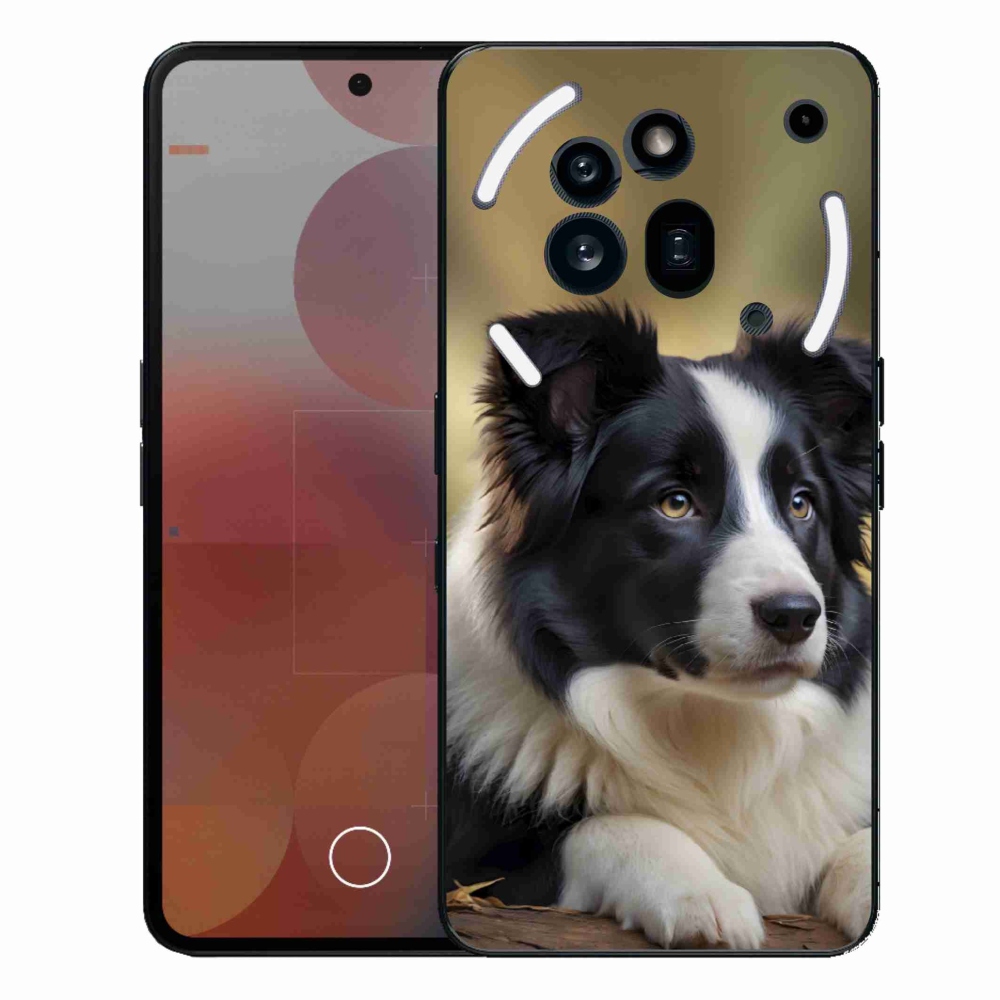 Gélový kryt mmCase na Nothing Phone (3a) Pro - border kólia 2