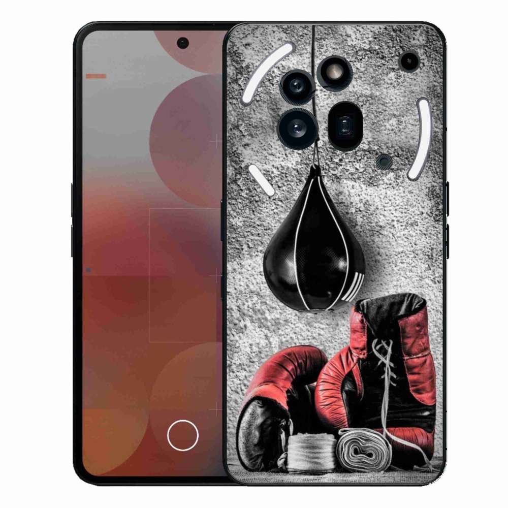 Gélový kryt mmCase na Nothing Phone (3a) Pro - boxovacie vrece a rukavice