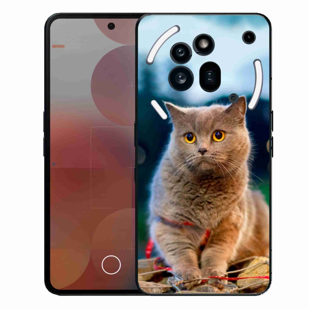 Gélový kryt mmCase na Nothing Phone (3a) Pro - britská modrá 2