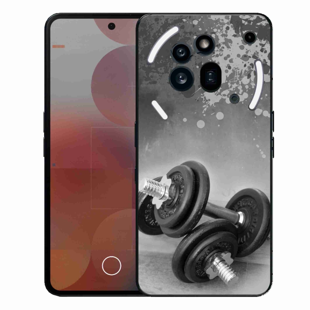 Gélový kryt mmCase na Nothing Phone (3a) Pre - činky 1