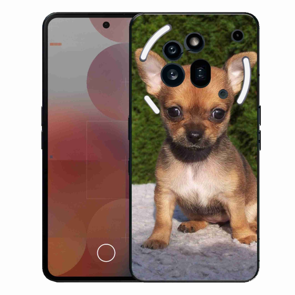 Gélový kryt mmCase na Nothing Phone (3a) Pro - čivava 3