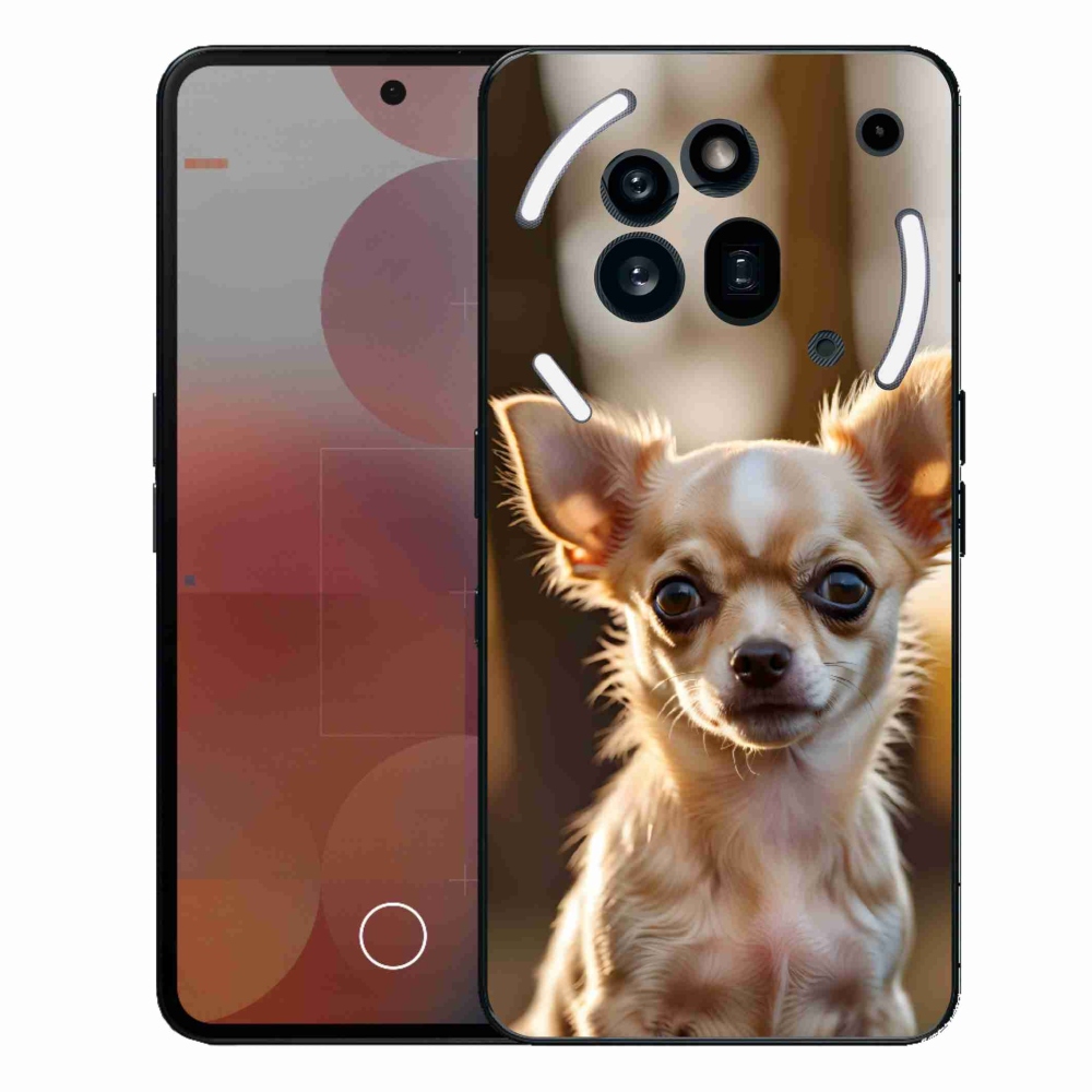 Gélový kryt mmCase na Nothing Phone (3a) Pro - čivava 6