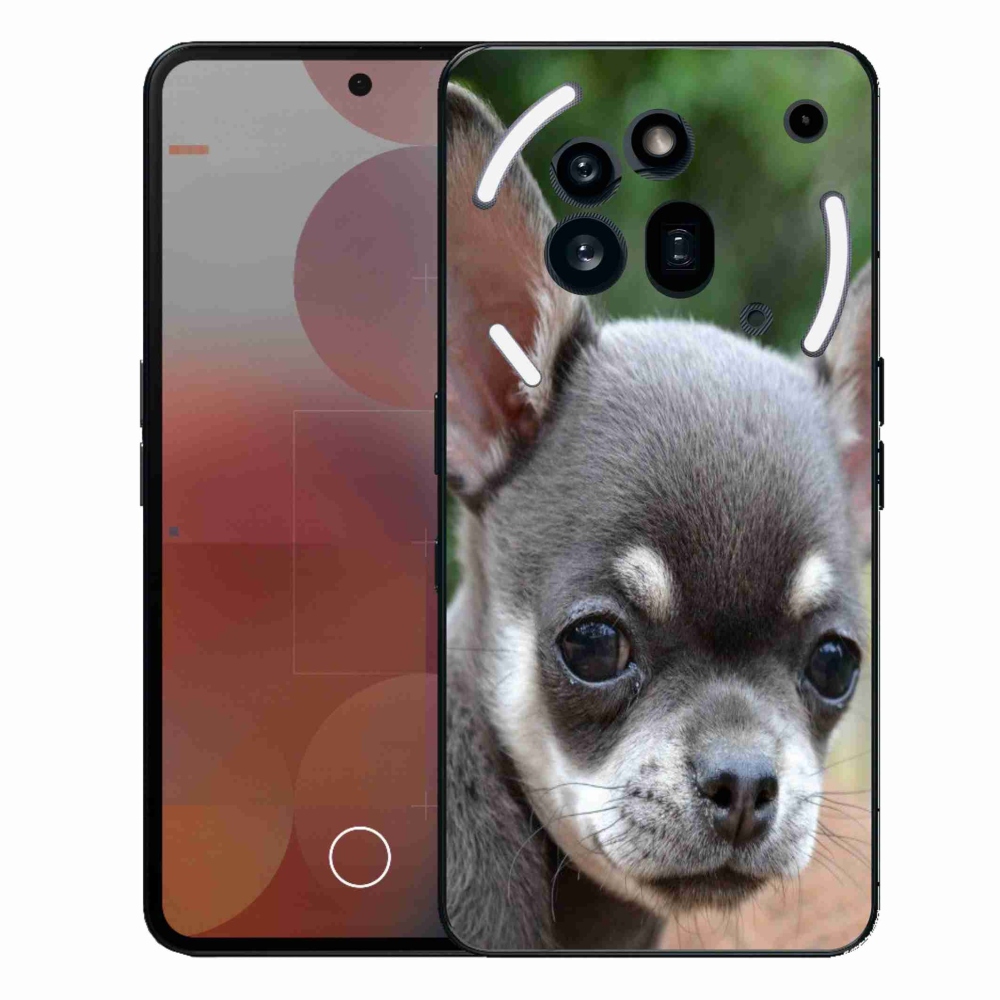 Gélový kryt mmCase na Nothing Phone (3a) Pre - čivava
