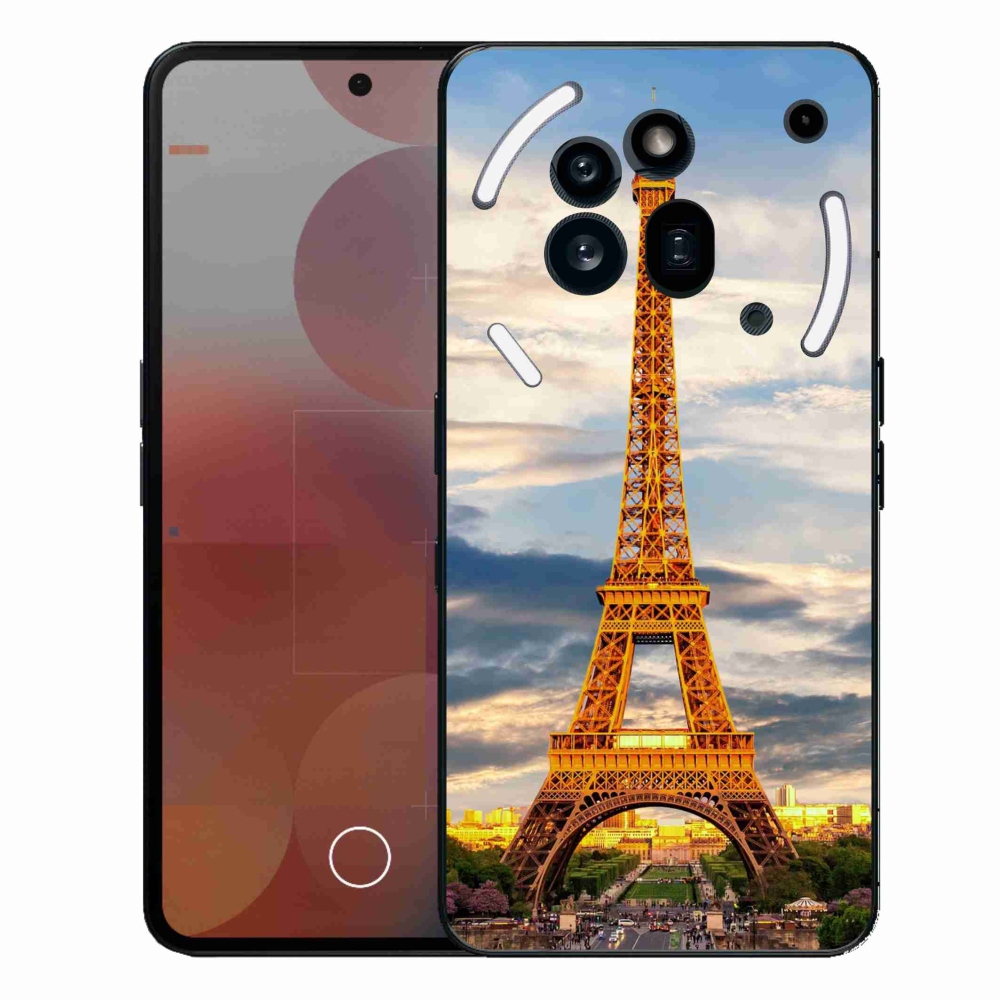 Gélový kryt mmCase na Nothing Phone (3a) Pro - eiffelova veža 3