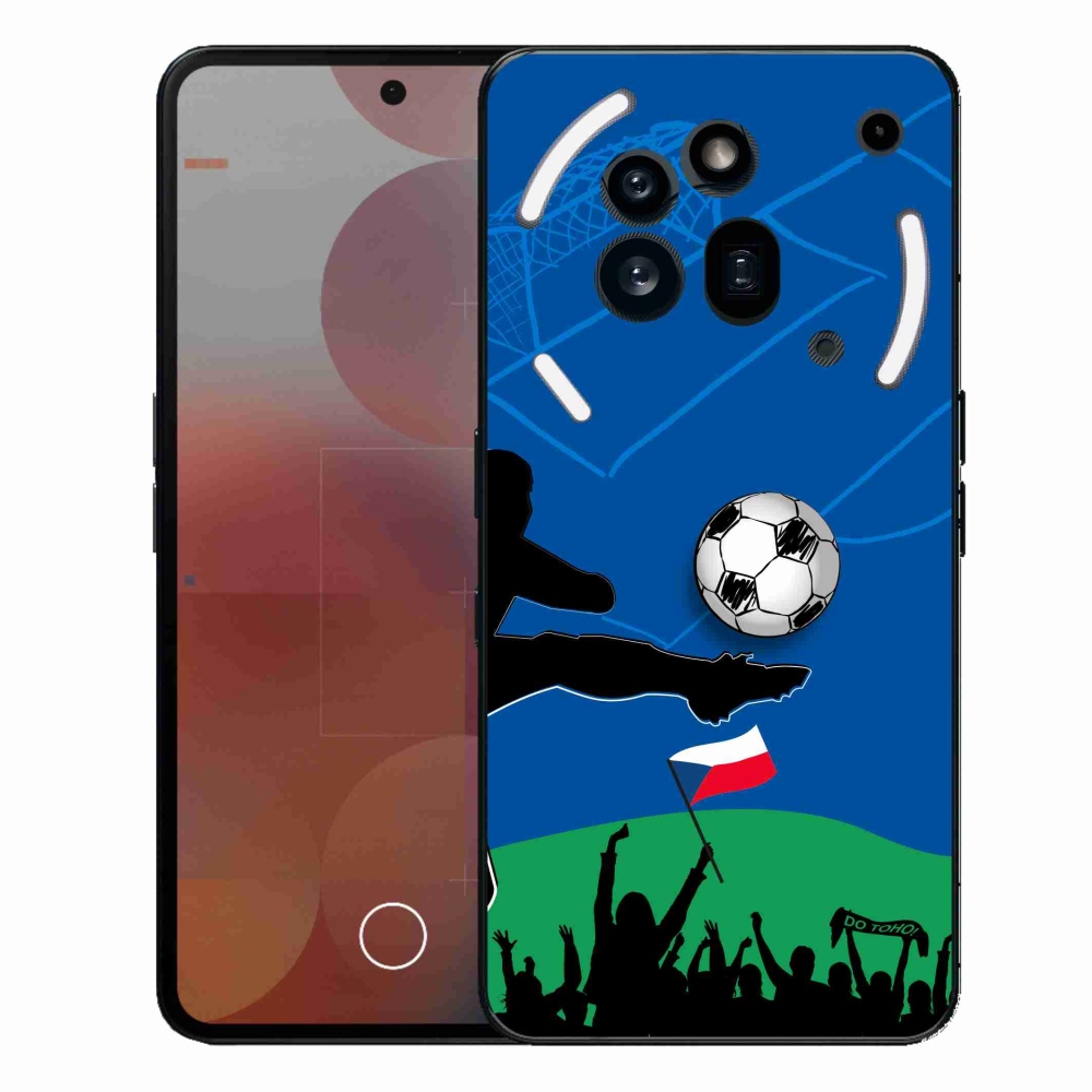 Gélový kryt mmCase na Nothing Phone (3a) Pre - fanúšikovia futbalu