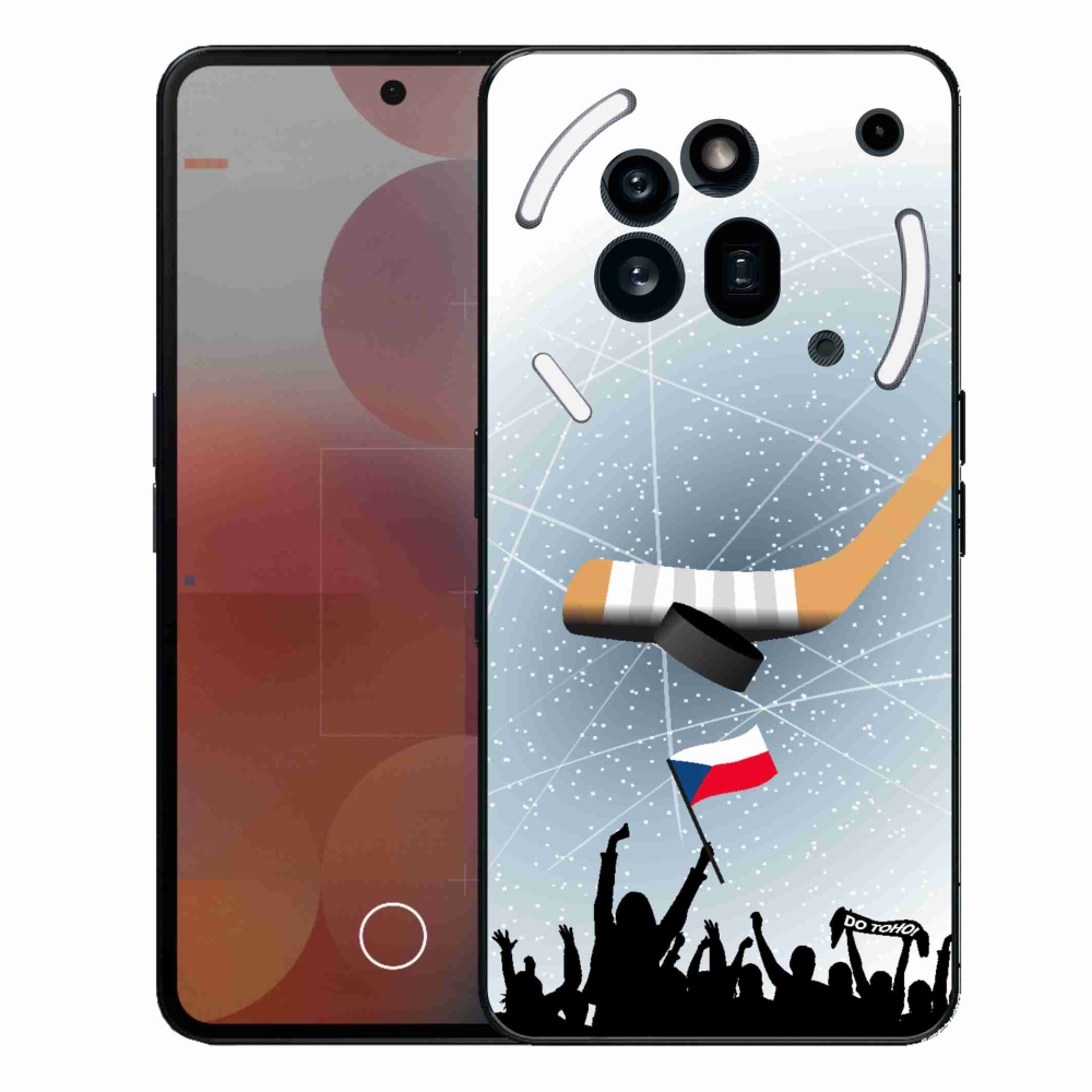 Gélový kryt mmCase na Nothing Phone (3a) Pre - fanúšikovia hokeja