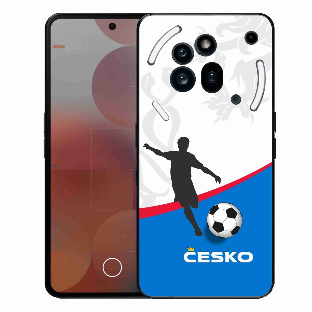 Gélový kryt mmCase na Nothing Phone (3a) Pro - futbal Česko 1