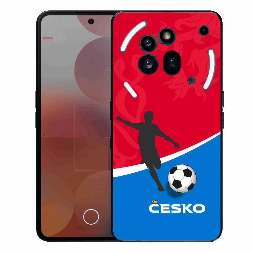 Gélový kryt mmCase na Nothing Phone (3a) Pro - futbal Česko
