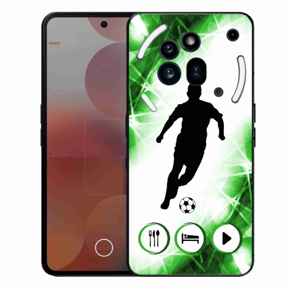 Gélový kryt mmCase na Nothing Phone (3a) Pro - futbalista