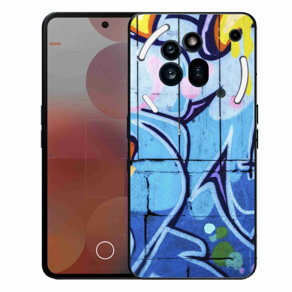 Gélový kryt mmCase na Nothing Phone (3a) Pro - graffiti