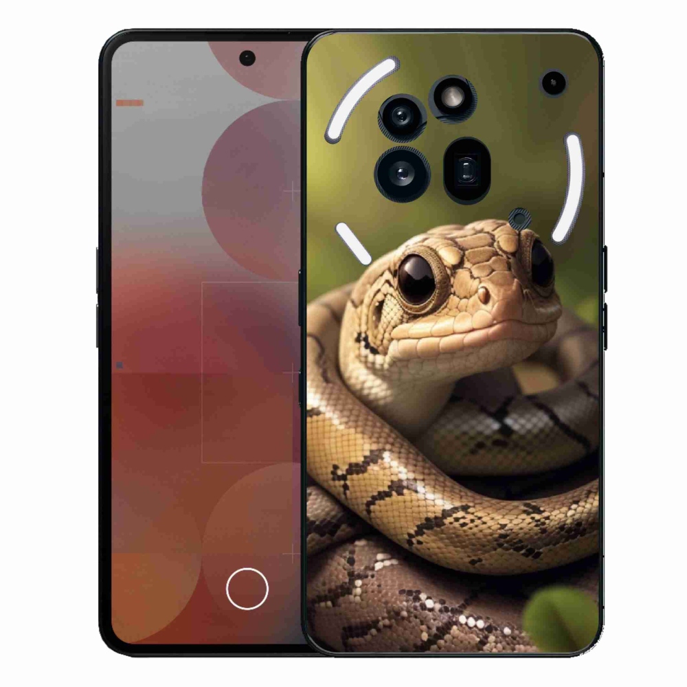 Gélový kryt mmCase na Nothing Phone (3a) Pro - had 1