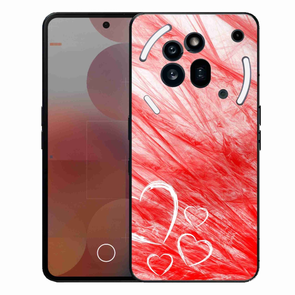 Gélový kryt mmCase na Nothing Phone (3a) Pro - heart