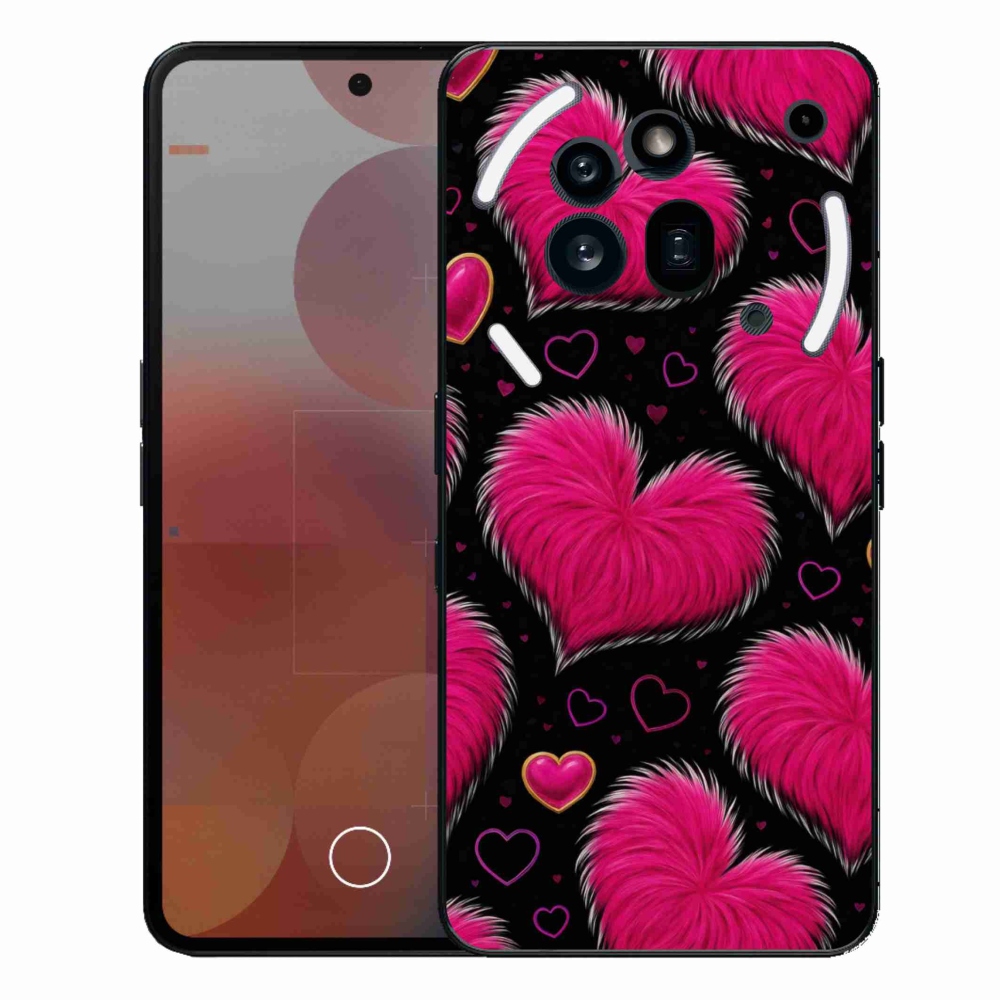 Gélový kryt mmCase na Nothing Phone (3a) Pre - hebké srdce