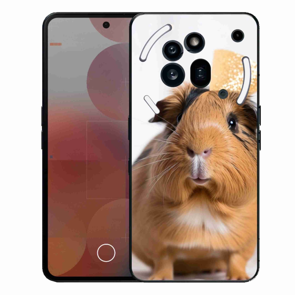 Gélový kryt mmCase na Nothing Phone (3a) Pro - hnedé morča