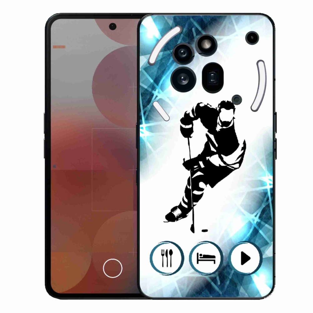 Gélový kryt mmCase na Nothing Phone (3a) Pre - hokej 1