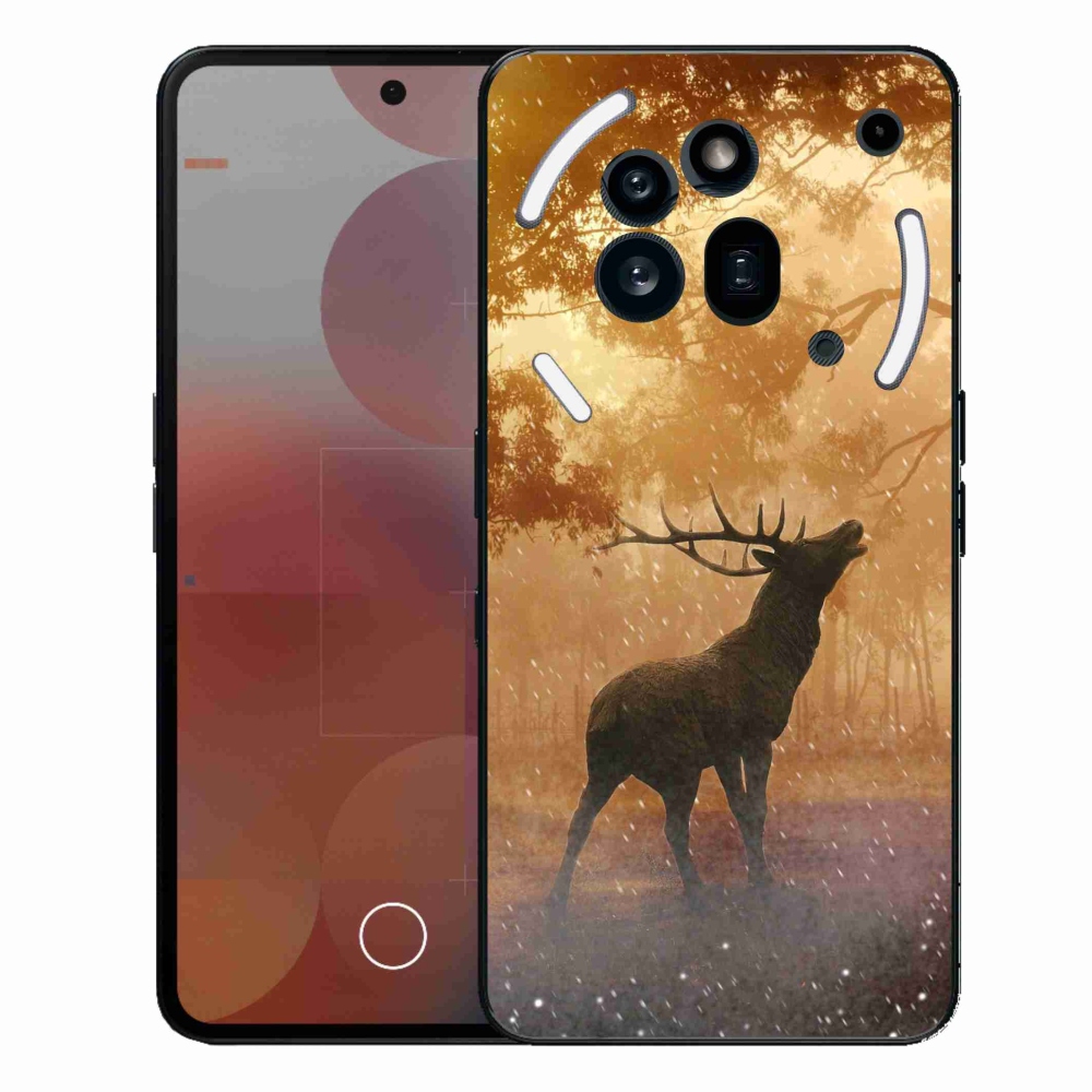 Gélový kryt mmCase na Nothing Phone (3a) Pro - jeleň v ruji