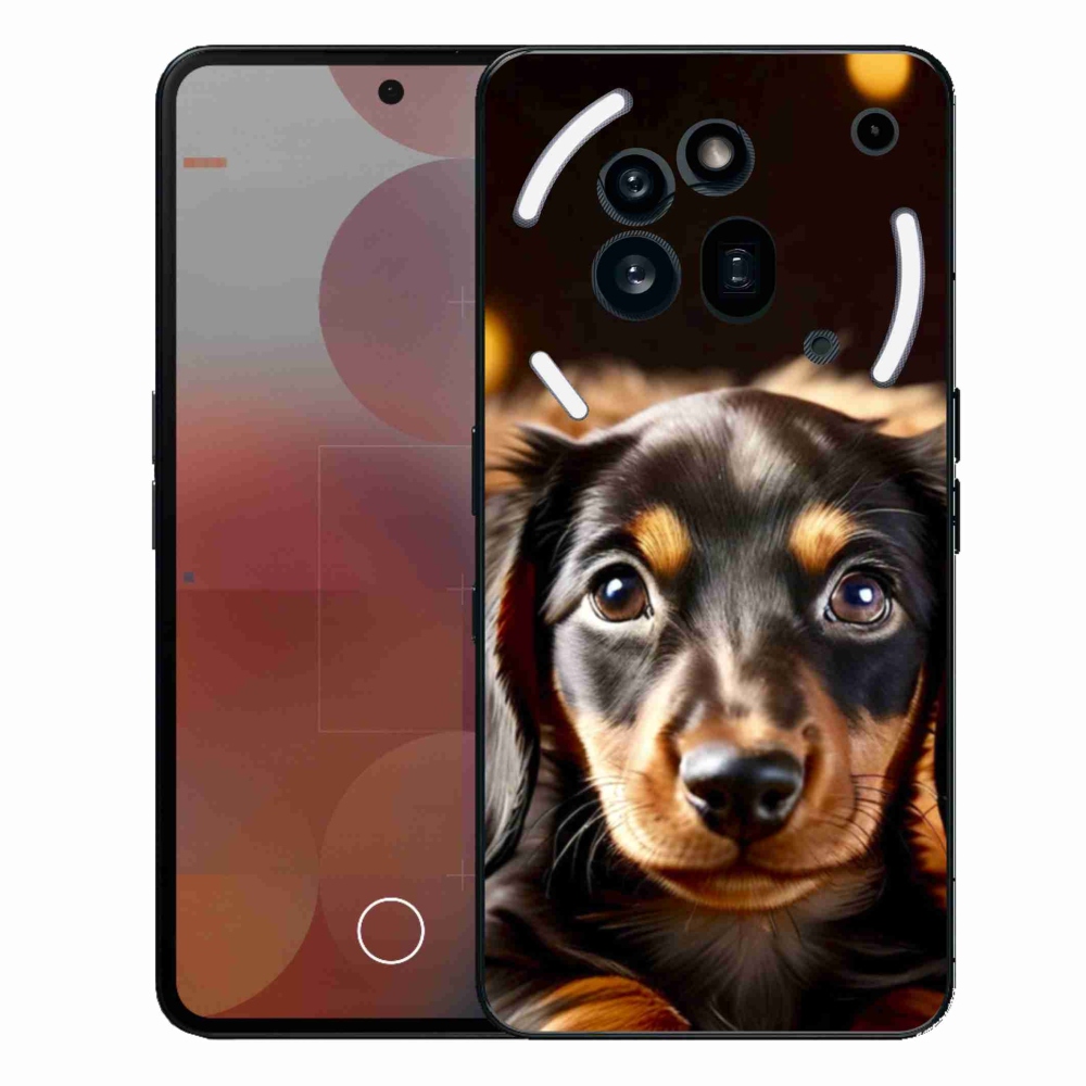 Gélový kryt mmCase na Nothing Phone (3a) Pro - jazvečík