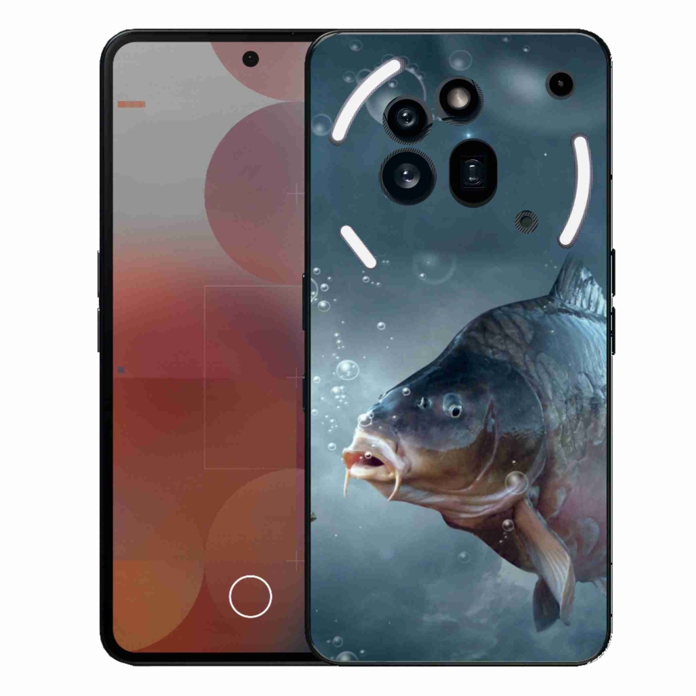 Gélový kryt mmCase na Nothing Phone (3a) Pro - kapor a bublinky