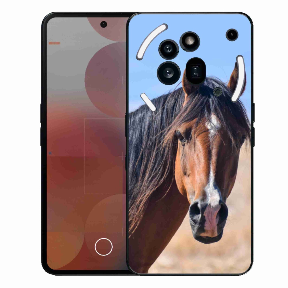 Gélový kryt mmCase na Nothing Phone (3a) Pre - pokojný kôň