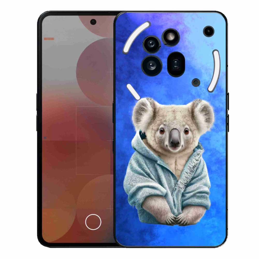 Gélový kryt mmCase na Nothing Phone (3a) Pro - koala vo svetri