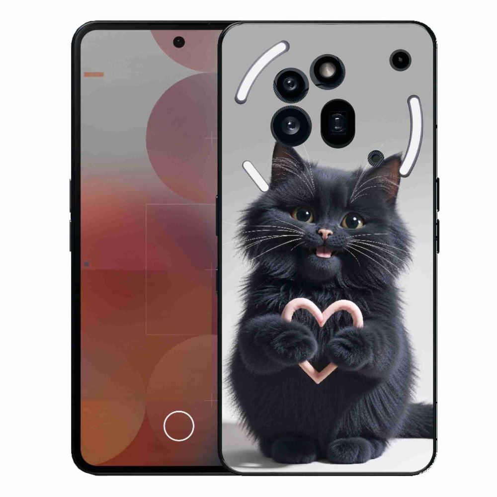 Gélový kryt mmCase na Nothing Phone (3a) Pre - mačacia láska 3