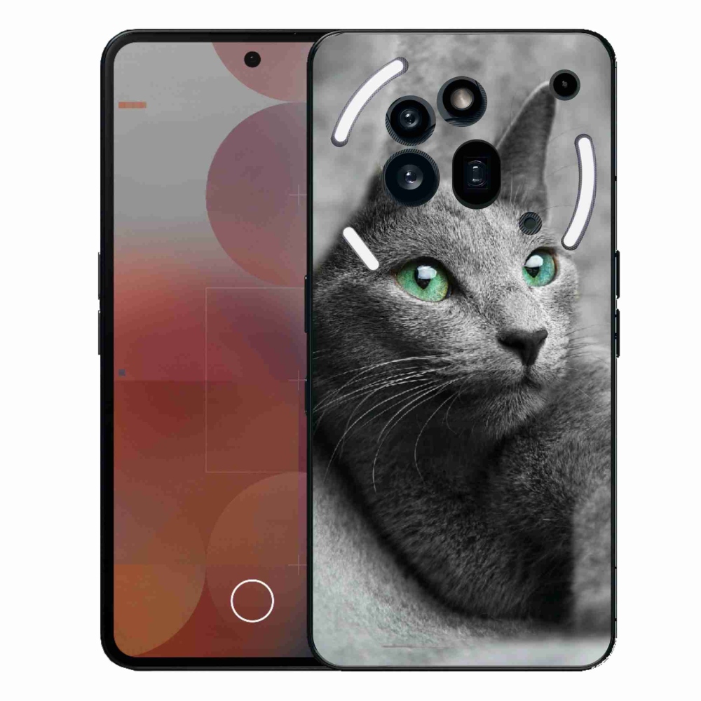 Gélový kryt mmCase na Nothing Phone (3a) Pro - mačka 2