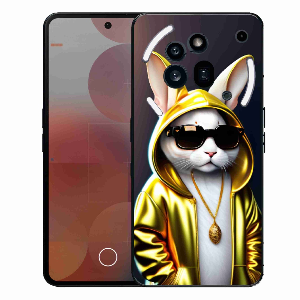 Gélový kryt mmCase na Nothing Phone (3a) Pro - mačka boss